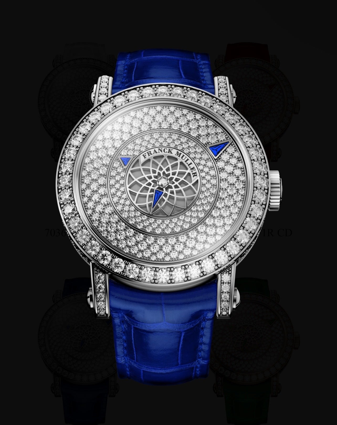 Franck Muller luxury watch.